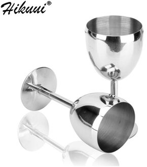 2 Pcs 180 Ml Rvs Wijnglas Drinkbeker Champagne Goblet Bar Keuken Gereedschap Party Restaurant Benodigdheden