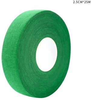 2 Pcs 20M Hockeystick Tape Sticky Tape Anti-Slip Sport Waterdichte Tape Hockey Stok Wrapper Voor Praktijk sport Gebruik (Wit) groen