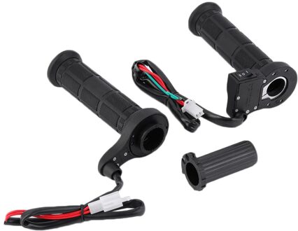 2 Pcs 22 Mm Motorfiets Elektrische Verwarmde Molded Grips Handvat Stuur Warmer