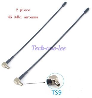 2 pcs 3dbi 4G Antenne TS9 Mannelijke Plug Router Modem Huawei voor E398 E3276 E392 E3272 E5573 E5786 E5372 e8372