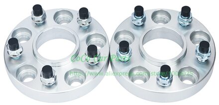 2 Pcs 5X100 54.1 12X1.5 6061-T6 Gesmede Lichtmetalen Auto Wiel Hub Spacer Voor Toyota Lexus 15mm