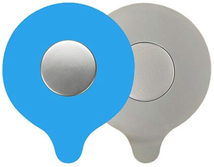 2 Pcs Bad Afvoer Bad Stopper, Siliconen Tub Drain Stopper Cover Bad Plug Universele Gebruik Voor Badkamer, wasserij, Keuken (Blauw, Gr