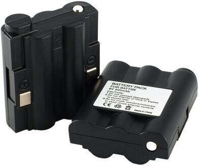 2 pcs BATT5R AVP7 Vervanging Oplaadbare Batterij voor 2 Midland BATT-5R AVP7GXT Walkie Talkie en Andere GXT Serie GMRS Radio