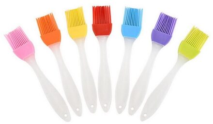 2 Pcs BBQ Gereedschap Flexibele Siliconen Insmeerborstel Sweep Grillen Cook Keuken Hoge Hittebestendigheid Borstel Zachte Pastry Borstels