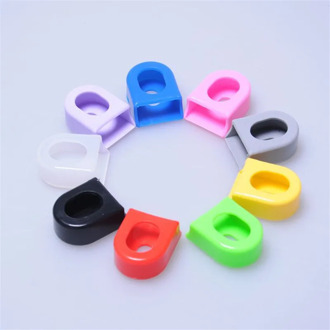 2 PCS Bicycle Accessories Mountain Bike Carbon Fiber Fixed Gear Pedal Crank Case High Quality Cycling Protector Cover Cap