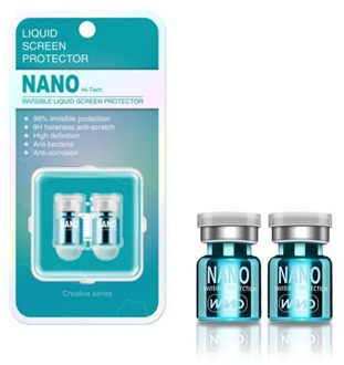 2 PCS Bottle Nano Liquid Screen Protector for iPhone XS MAX 7 8 plus Xiaomi 8 Universal Anti-scratch Curved Glass Protector Film