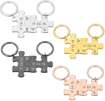 2 Pcs Boyfriend Gift Key chain for Women Men Couple Keychain Gifts for Husband Wife Boyfriend Girlfriend Valentines Day Gift