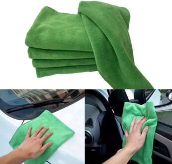 2 Pcs Car Cleaning Handdoek Zacht Microfiber Cleaning Kleine Wassen Vierkante Handdoek Wateropname Schoonmaken 40X40cm Handdoek Anti-Stati