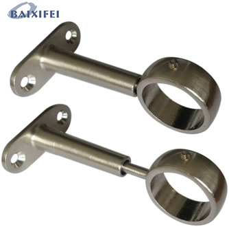 2 pcs D25mm Curtain Rod Decorative Extensible Bracket 8-10 cm , Curtain Accessories Bracket for Window Decoration