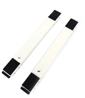 2 Pcs Drum Wasmachine Koelkast Mobiele Base Stand Beugel Multifunctionele N58A wit