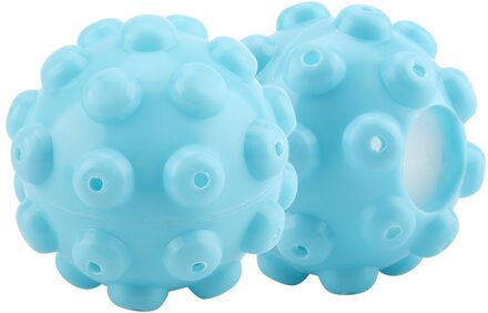 2 Pcs EcoFriendly Herbruikbare Droger Bal Vervangen Wasserij Washer Wasverzachter Rimpel Vrijgeven Droger Bal In Was Ballen Discs