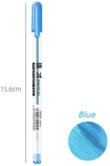 2 Pcs Feniores Metallic Marker Pennen Multicolor Permanente inkt Metallic Permanente Markers Pen Fade Slip Waterdichte Geurloos Blauw