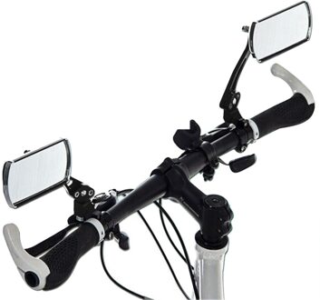 2 Pcs Fiets Mtb Racefiets Achteruitkijkspiegel Fietsen Stuur Back Eye Blind Spot Spiegels Flexibele Veiligheid Achteruitkijkspiegel Voor fiets #