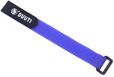 2 Pcs Fiets Nylon Haak/Lus Tape Zelfklevende Band Fiets Kabel Draad Tie Pomp Fles Band Zaklamp Bandage lucht blauw