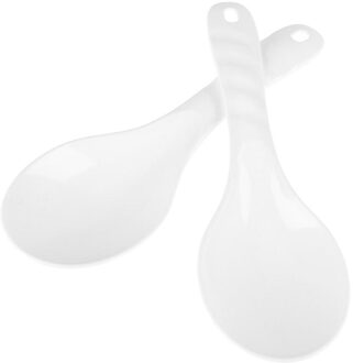 2 Pcs Grote Lepel Rijst Paddle Scoop Milieu Non Stick Pollepel Rijst Lepel Fornuis Speciale Lepels Soeplepel Servies Keuken