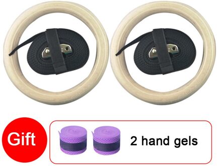 2 Pcs Gymnastiek Ringen Antislip Verstelbare Bandjes Werken-Out Comfortabele Decoratie Voor Krachttraining Pull Ups 02