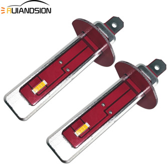 2 pcs H1 H3 led fog light bulbs Car daytime running light driving lamp Auto Fog Lamp DRL yellow white DC 12V-24V