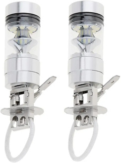2 Pcs H3 3030 Chips 100W Super Bright LED Bulbs DC 12V/24V White Fog Lamp Lights Auto Car Light Lamp Bulb
