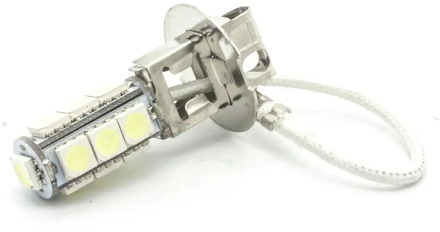 2 Pcs H3 PK22S 13 5050 SMD LED Bulbs DC 12V White Fog Lamp Lights Auto Car Light lamp bulb