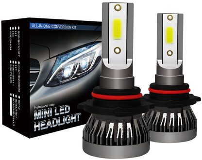 2 pcs H7 H4 Motorfiets Koplamp Led Lamp 35 W 4000LM Hi Lo 6000 K Wit Rijverlichting Motorbike Moto fiets Koplamp Lamp 12 V