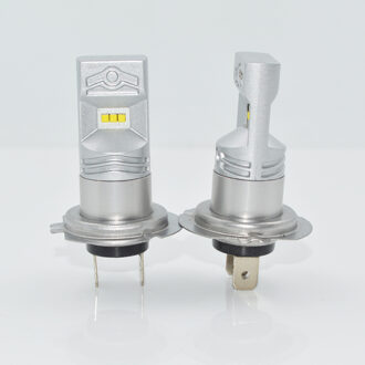 2 Pcs H7 Lampen Super Heldere 3200lm Led Auto Mistlamp Led Auto Koplamp Lamp Auto Verlichting Auto Lichtbron dc 12V-24V 6000K Wit