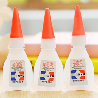 2 pcs High Quality 502 Super Glue Multi-Function Glue Fast Tools Cyanoacrylate Strong Adhesive Bond Genuine For Office