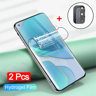 2 pcs hydrogel film + camera glass for one plus nord screen protector oneplus8/7t pro hidrogel oneplus 8t 7pro 8pro one plus 8 t