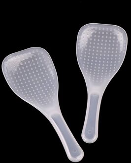 2 Pcs Keuken Tool Milieu Speciale Non Stick Abs Rijst Lepel Keuken Lepels Soeplepel Servies Servies Rijstkoker