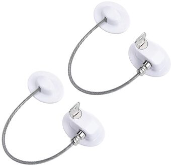 2 Pcs Koelkast Lock, Koelkast Lock Voor Kinderen, Mini Koelkast Sloten Voor Kids, Vriezer Lock, gebruikt In Koelkast Deur