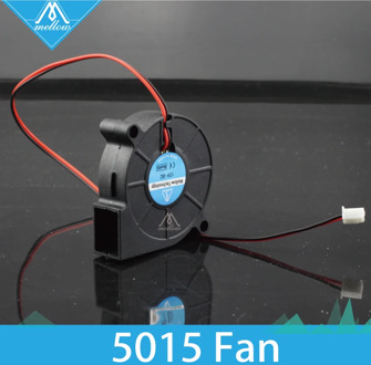 2 pcs/lot 3D Printer Fan 5015 12V/24V 0.15A Sleeve Bearing Brushless for Reprap i3 DC Cooling Fan Turbo fan 5015S
