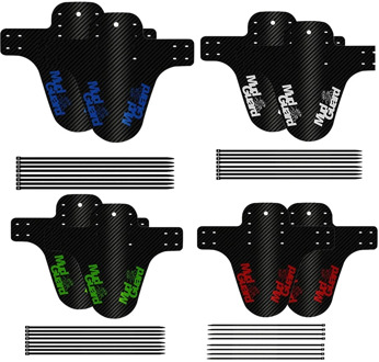 2 Pcs Mountain Bike Fender, Mudguard, Front and Rear Bicycle Fender