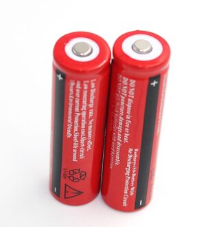 2 Pcs Originele 18650 Batterij 3.7V Oplaadbare Batterij Batterijen Voor Led Zaklamp Koplamp