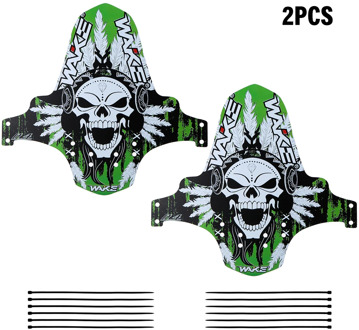 2 PCS/PCS Colorful MTB Road Bike Mud Flaps Cycling Bicycle Wings Front Bicycle Mudguard For Mountain Bike Fenders Bicycle Fender