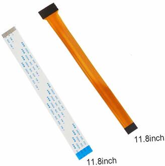 2 Pcs Raspberry Pi Camera Kabel 11.8 inch FFC FPC Lint Verlengsnoer Platte Draad Kabel voor Raspberry Pi Nul W Pi 2 3 Model B +