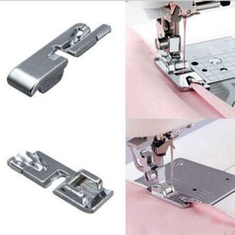 2 Pcs Rolzoomvoet Naaimachine Metalen Multifunctionele Naaimachine Voet Presser Gerold Tool