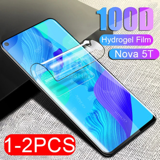 2 Pcs screen protector film for huawei Nova 5T Tempered glass for huawei Nova 5T 5 T T5 huwei Nova 5T Hydrogel protective film