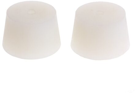 2 Pcs Silicone Rubber Plug Stopper Met Gat Luchtsluis Waskolf Valve Wijn Brew pruim