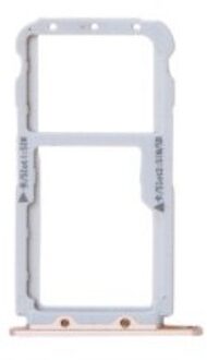 2/Pcs Sim Card Tray Holder Slot Adapter Connector Voor Huawei Honor 8 Pro Vervangende Onderdelen Voor Huawei Honor v9 goud