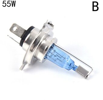 2 Pcs Super Heldere 55 W Auto H4 H7 H11 H1 9005 9006 HB3 HB4 Halogeenlamp Originele Socket auto Koplamp 5500 K Wit B 55W