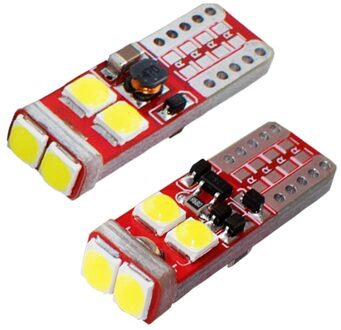 2 Pcs T10 W5W 1000LM Super Heldere 6 Smd Xbd Chips Led Parkeer Lights Bron Auto Reading Dome Lampen wedge Tail Side Bulb