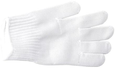 2 pcs Training Anti-Bite Handschoenen Kleine Dier Handling Draad Handschoenen Kauwen Beschermende Handschoenen Voor Papegaai Eekhoorns Hamster Egel wit