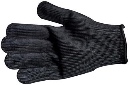 2 pcs Training Anti-Bite Handschoenen Kleine Dier Handling Draad Handschoenen Kauwen Beschermende Handschoenen Voor Papegaai Eekhoorns Hamster Egel zwart