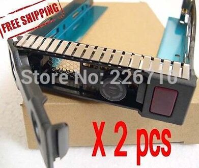 2 pcs voor G8 Gen8 651314-001 3.5 "LFF SAS SATA HDD Tray Caddy 651320-001 BL420 DL388 DL360 WS460c ML350p SL250s ML310e G8