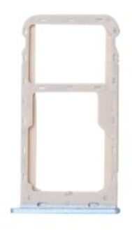 2/Pcs Voor Huawei Honor 5C Pro Sim Card Holder Slot Tray Vervanging Adapters blauw