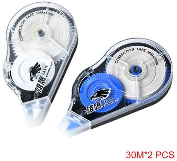 2 Pcs Zuinig Set 30 M * 2 Lange Juiste Riem Correctie Tape Briefpapier Kantoor School Briefpapier Leveringen