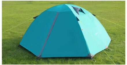 2 Persoon Aluminium Paal Lichtgewicht Tent Outdoor Camping Reizen Familie Regendicht Winddicht Zonnescherm Shelter Vissen Wandelen Strand groen