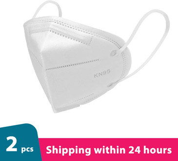 2 pieces 5 colors KN95 Face Mask Protective Masks Facial Mouth FaceMasks Dustproof Safety quivalent to FFP2 close to FFP3