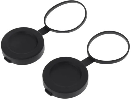 2 pieces Binoculars Protective Rubber Objective Lens Cap 42mm for Telescope with Outer Diameter 52-54mm 95AA