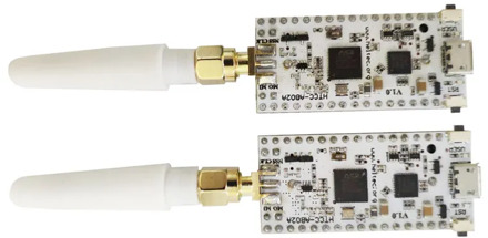2 pieces CubeCell Lora Node ASR6502 LoRa with 1/2AA battery case LoRaWAN node applications for arduino with Antenna,connector