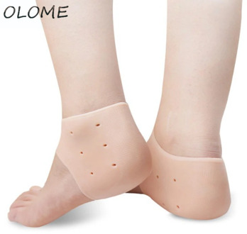 2 pieces Heel Protector Protective Sleeve Heel Spur Pads for Relief Plantar Fasciitis Heel Pain Reduce Pressure on Heel